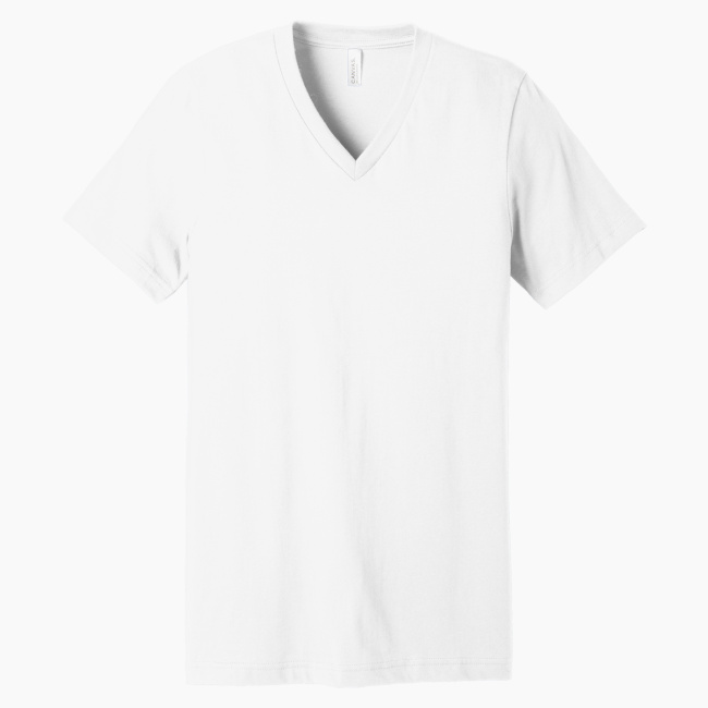 Snapwear Print on Demand Unisex Classic Fit V-Neck T-Shirt | Bella + Canvas 3005