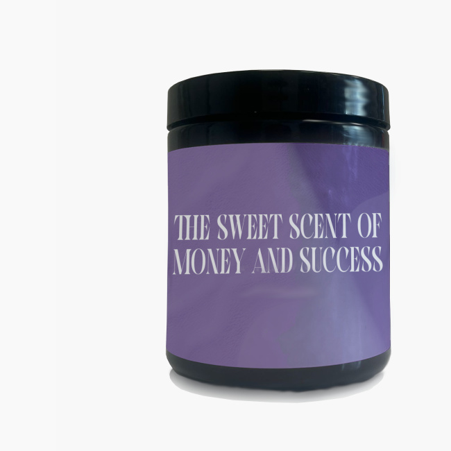 Snapwear Print on Demand Personalizowana Świeca Sojowa Handmade | Szklany Słoik