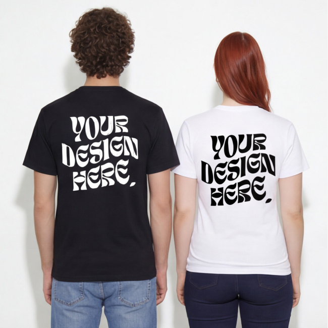 Unisex T-Shirt Heavyweight z Bawełny Czesanej | Gildan H000 — produkt print-on-demand