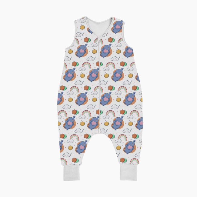 Snapwear Print on Demand AOP Romper dla niemowląt i dzieci bawełniany