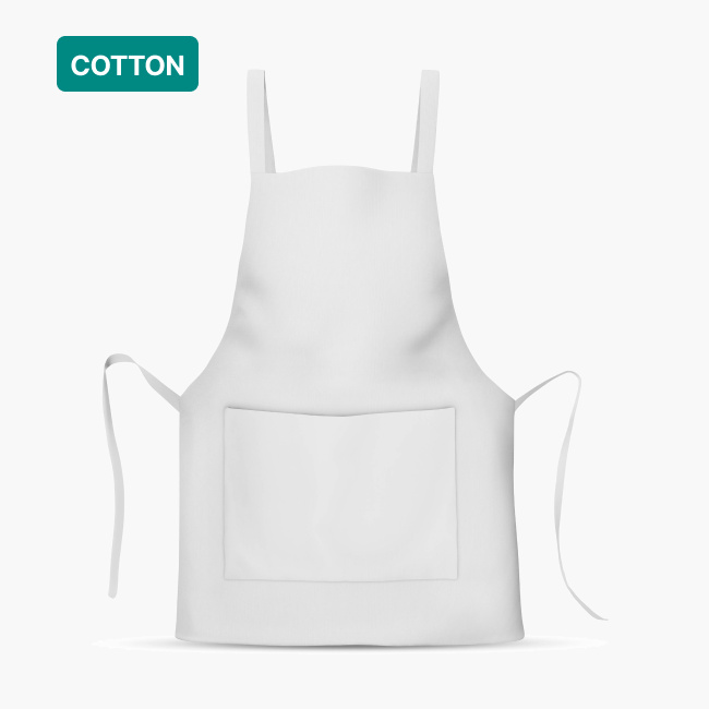 AOP Cotton Kitchen Apron — print-on-demand product