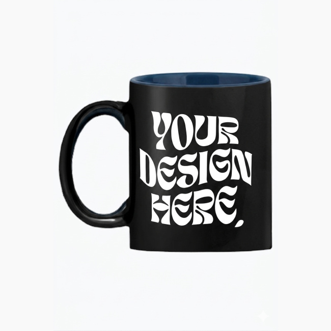 Black Ceramic Mug | 11 oz — print-on-demand product