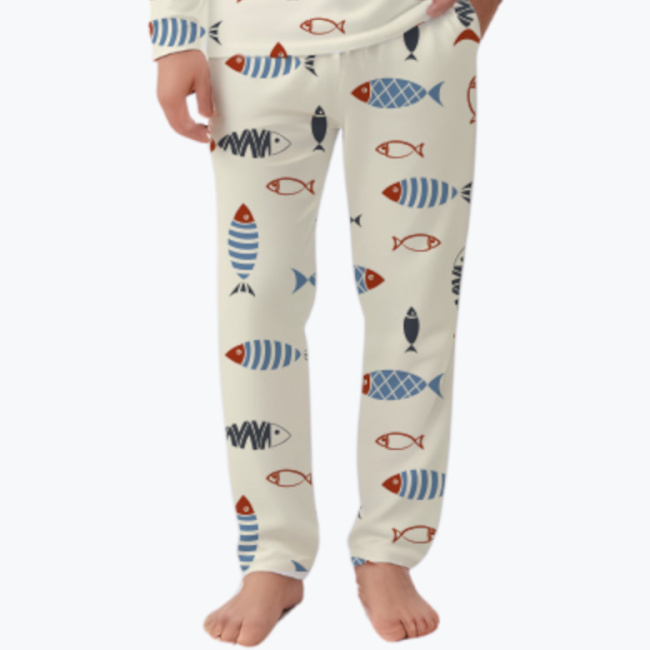 AOP Unisex Pyjama bottoms - Cotton