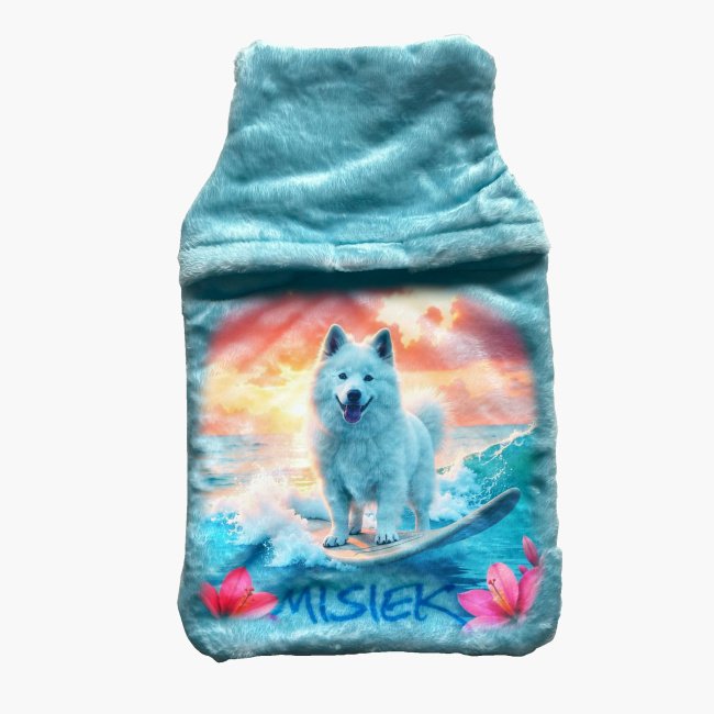 AOP Plush Hot Bottle Cover