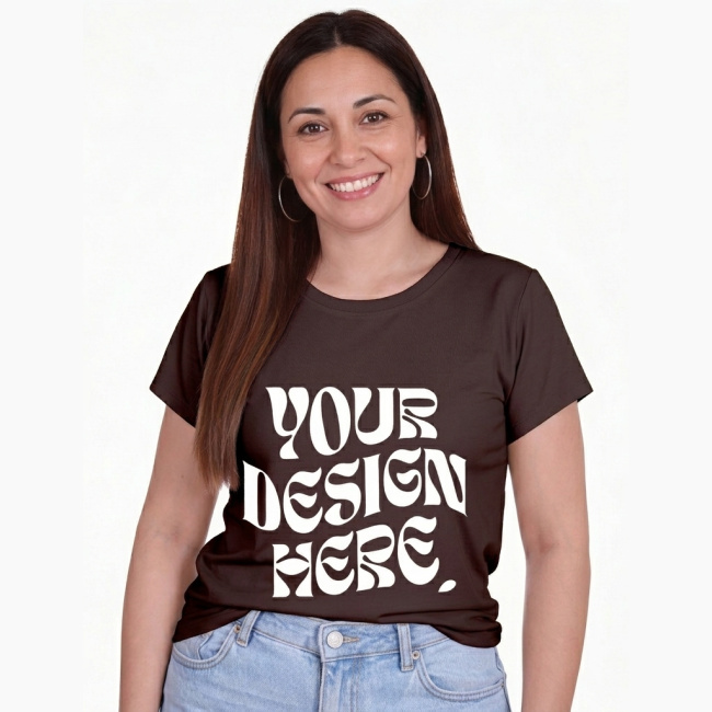 Women’s Classic Fit Ring-Spun Cotton T-Shirt | B&C #E190 — print-on-demand product