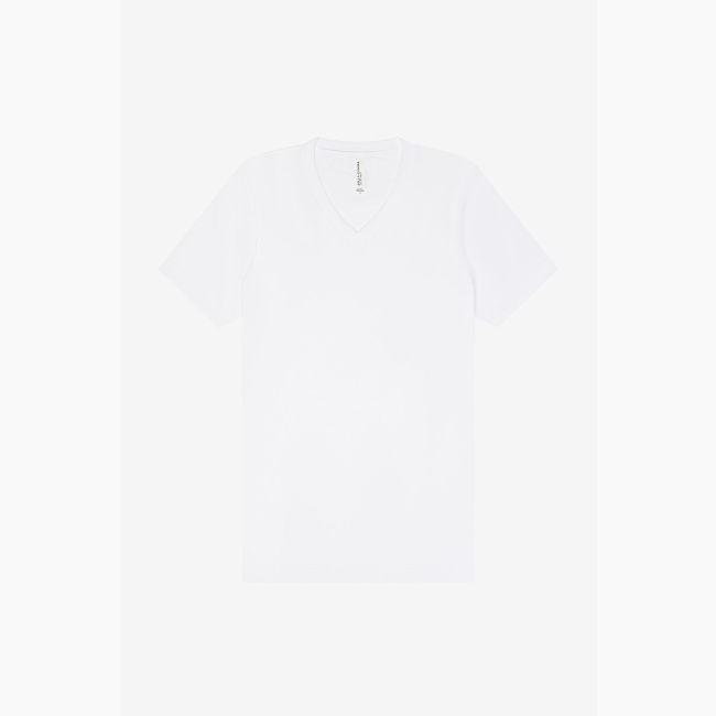 Snapwear Print on Demand Women’s Relaxed-Fit Lightweight Cotton V-Neck Tee | Bella+Canvas 6405